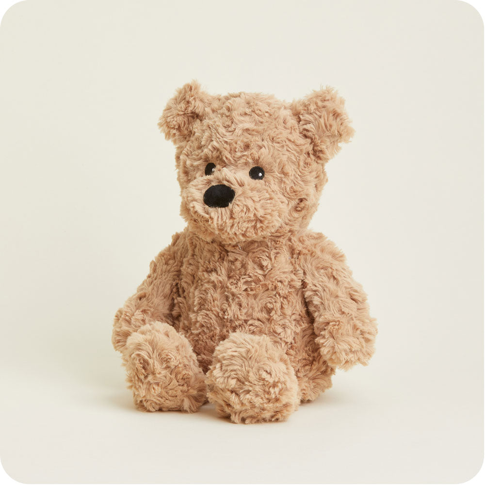 Brown Curly Bear Warmies - Image 5