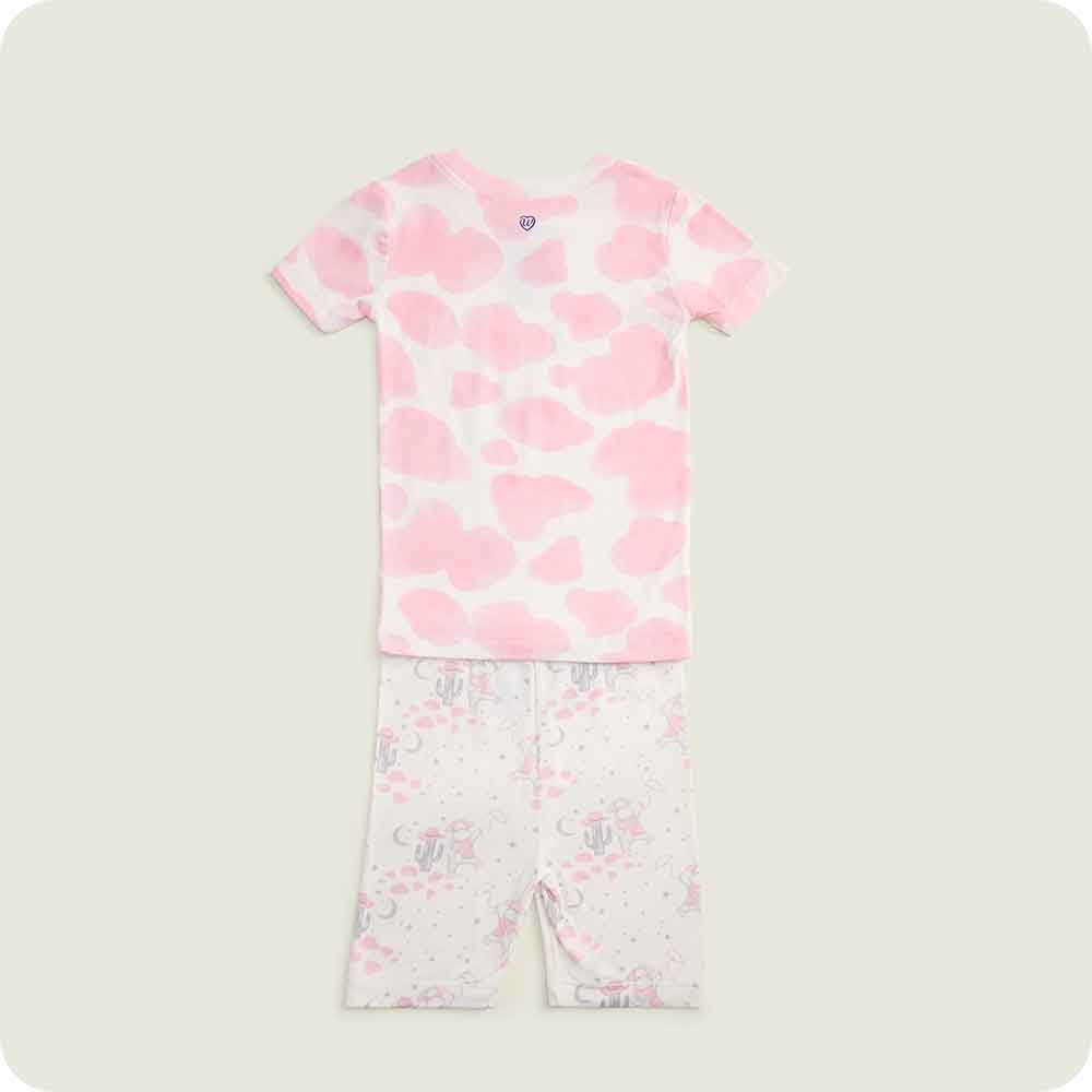 Strawberry Cow Shorties Pajamas - Image 4